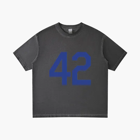 Discover Jackie Robinson 42 Design Gradient T Shirts