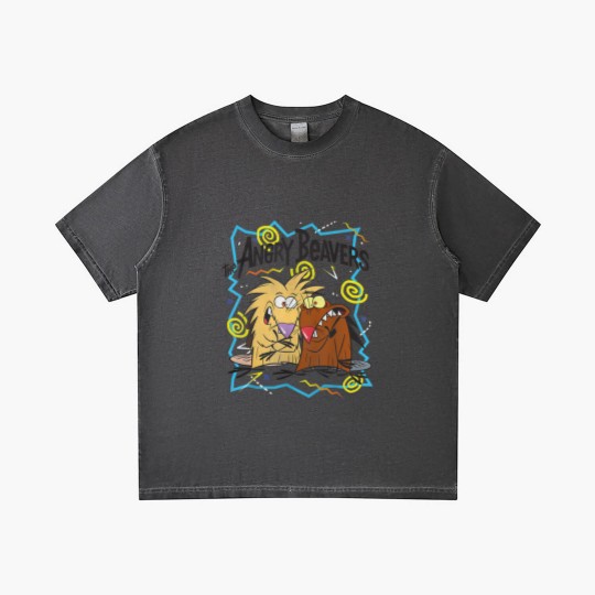 Discover Beaver Liquor Gradient T Shirts Nick 90s The Angry Beavers Insane Humorous
