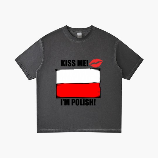 Discover Kiss Me I'm Polish Gradient T Shirts