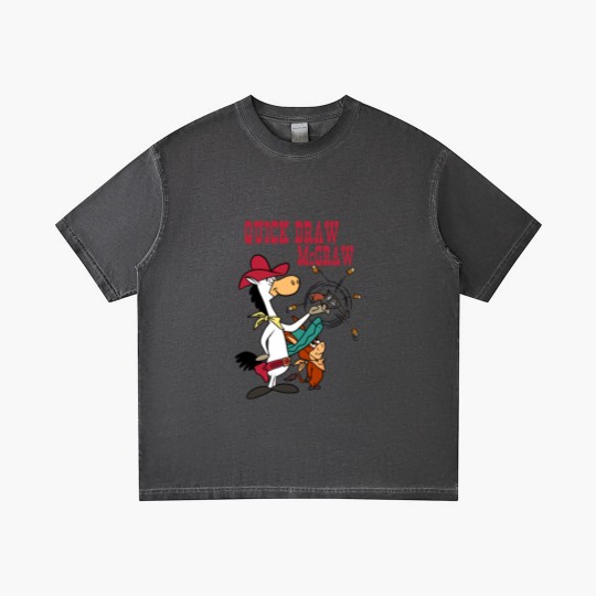 Discover Quick Draw mcgraw - Quick Draw Mcgraw - Gradient T Shirts