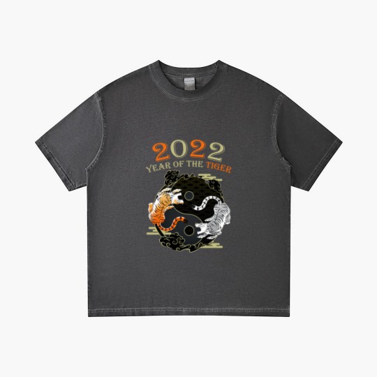 Discover Happy Great Chinese New Year 2022 Year Of The Tiger Gradient T Shirts