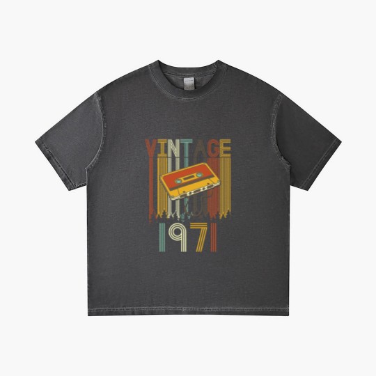 Discover Vintage 1971 Retro Gradient T Shirts