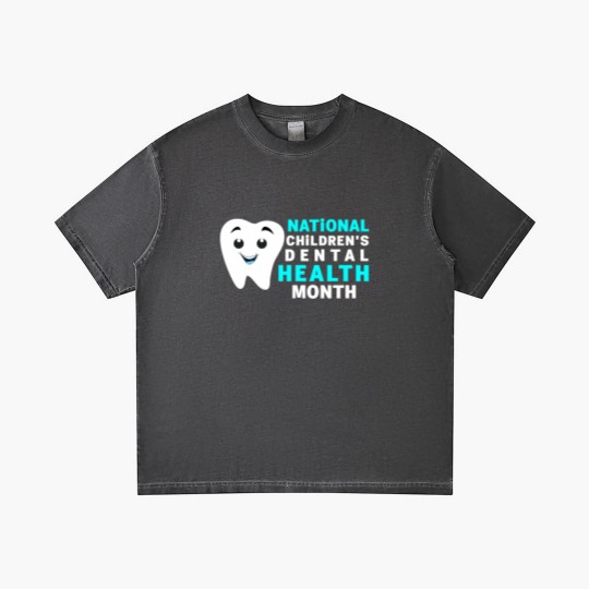 Discover Dental Health - National Children's Dental Health Month Gradient T Shirts