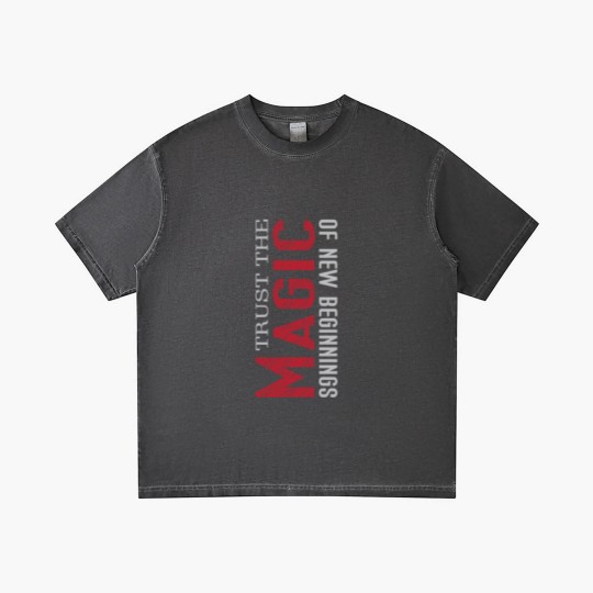 Discover trust the magic of new beginnings Gradient T Shirts