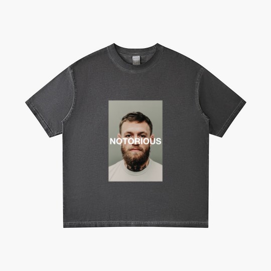 Discover Connor McGregor Mugshot Notorious - Connor Mcgregor Mugshot - Gradient T Shirts