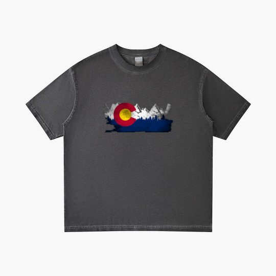 Discover Cute Family Gift Colorado State Flag Gradient T Shirts