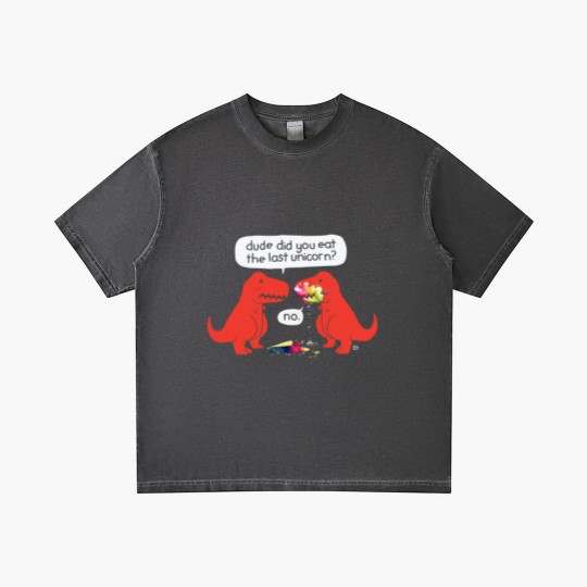 Discover Dude Did You Eat The Last Unicorn Gradient T Shirts