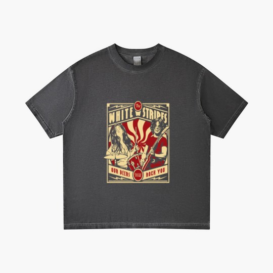 Discover Jack and Meg Stripes Gradient T Shirts