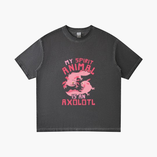 Discover Axolotl Mexican Salamander Pet My Spirit Animal Is An Axolotl Gradient T Shirts