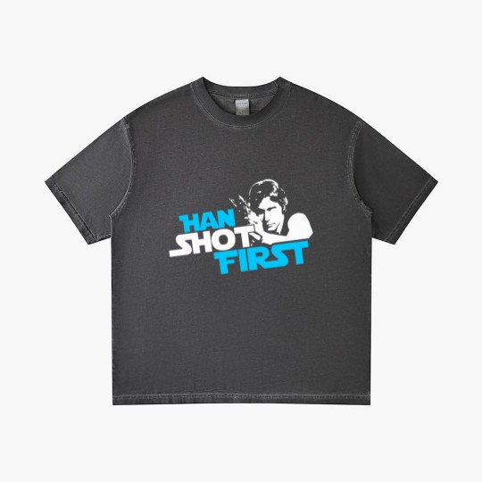 Discover Han Shot First Gradient T Shirts