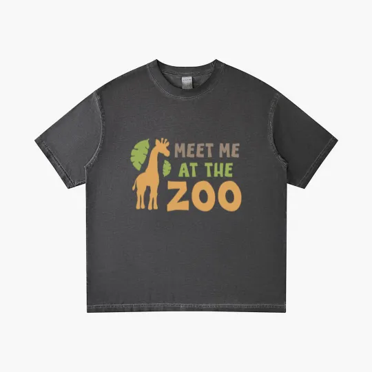 Discover Meet me at the zoo Gradient T Shirts