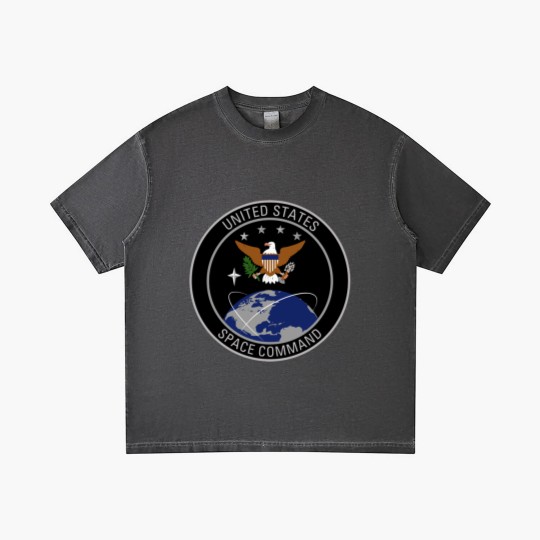 Discover United States Space Command Shield Gradient T Shirts