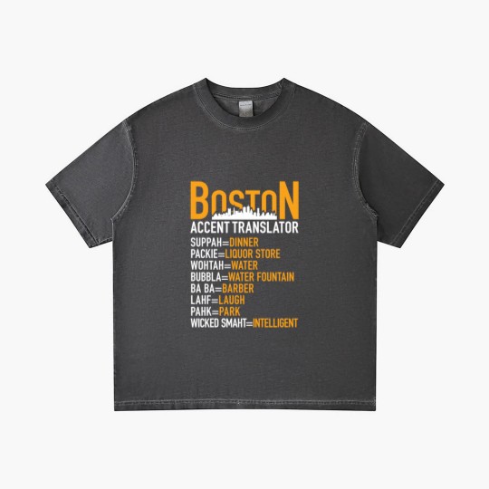 Discover Wicked Smaht Boston Accent Translator BostoniansT-Gradient T Shirts