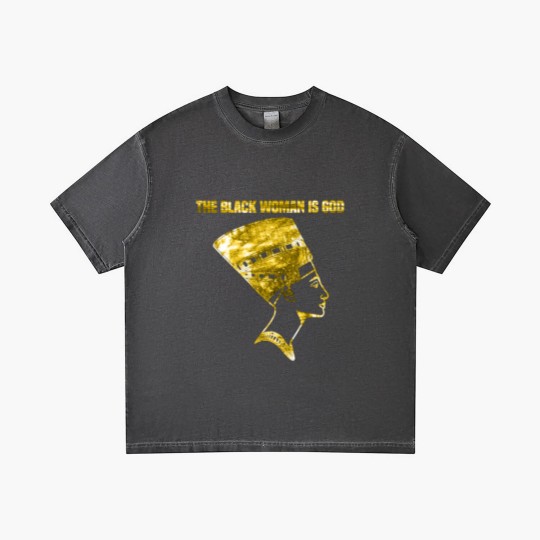 Discover The Black Woman is God Gradient T Shirts
