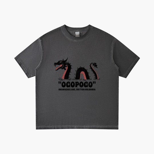 Discover "Ogopogo" - Okanagan Lake, British Columbia - Okanagan Lake British Columbia - Gradient T Shirts