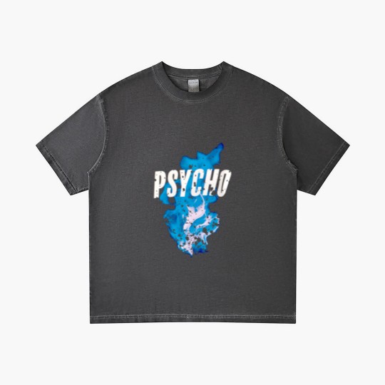 Discover Psycho Blue Fire - Dave Psychodrama - Gradient T Shirts