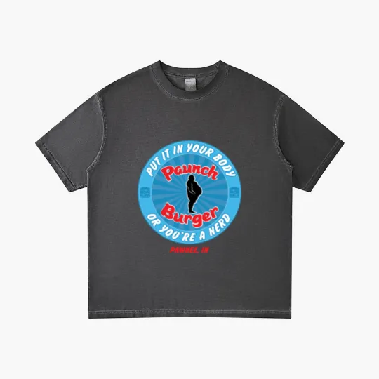 Discover Paunch Burger Gradient T Shirts