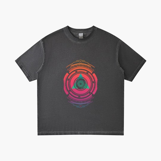 Discover Techno summer sunrise vibes Gradient T Shirts
