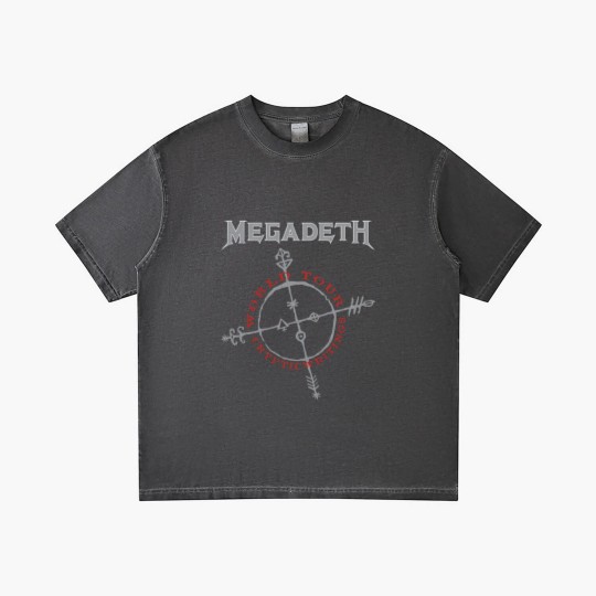 Discover Megadeth Cryptic Writings - Megadeth - Gradient T Shirts