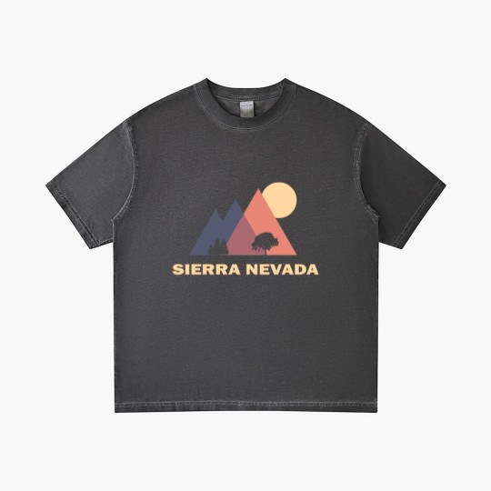 Discover sierra nevada mountains Gradient T Shirts