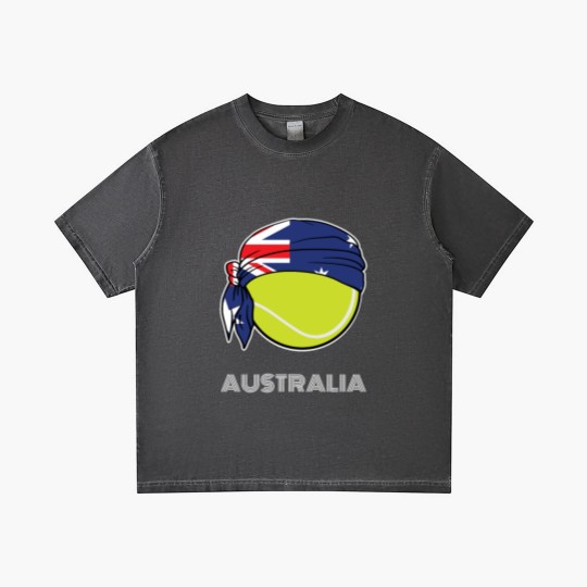 Discover Australia Mens Tennis Top for Australian players, Gradient T Shirts