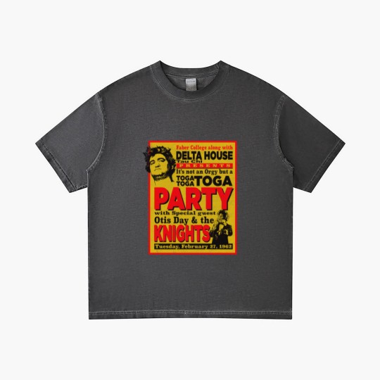 Discover Delta House Flyer from Animal House - Animal House Toga - Gradient T Shirts