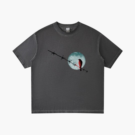 Discover Leonard Cohen - Bird On A Wire (ii) - Leonard Cohen - Gradient T Shirts