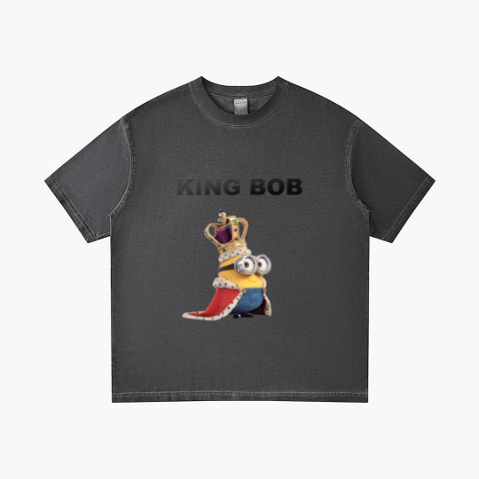 Discover KING BOB Cartoon Gradient T Shirts