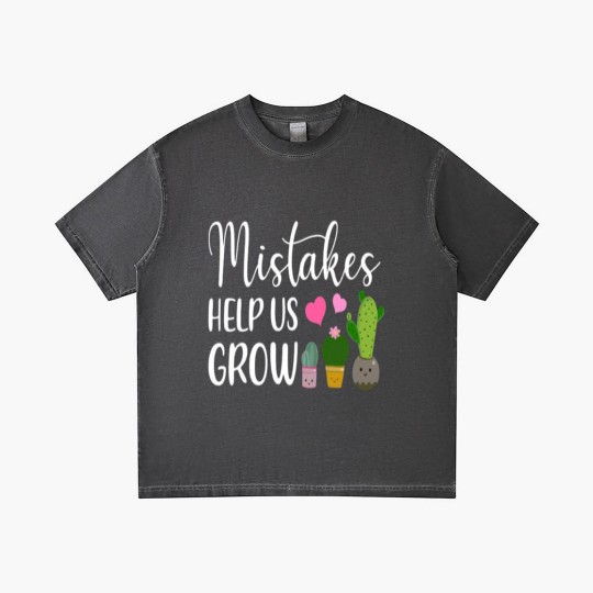 Discover Mistakes Help Us Grow For Teacher and Student Gradient T Shirts