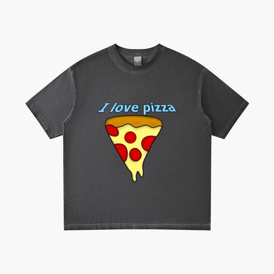 Discover I love pizza Gradient T Shirts