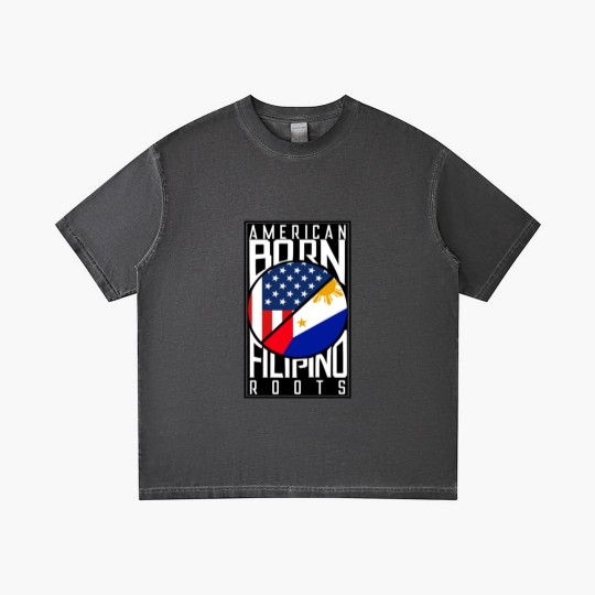 Discover American Born Filipino - Fil-Am Filipino American Gradient T Shirts