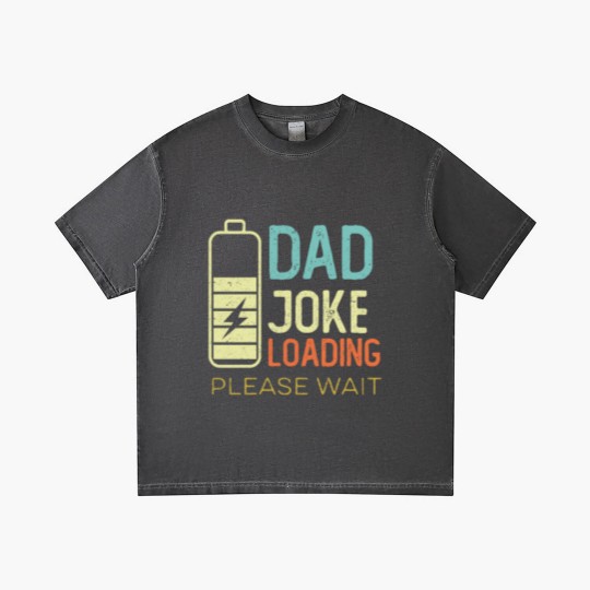 Discover Dad Joke Loading Please wait, vintage color Gradient T Shirts