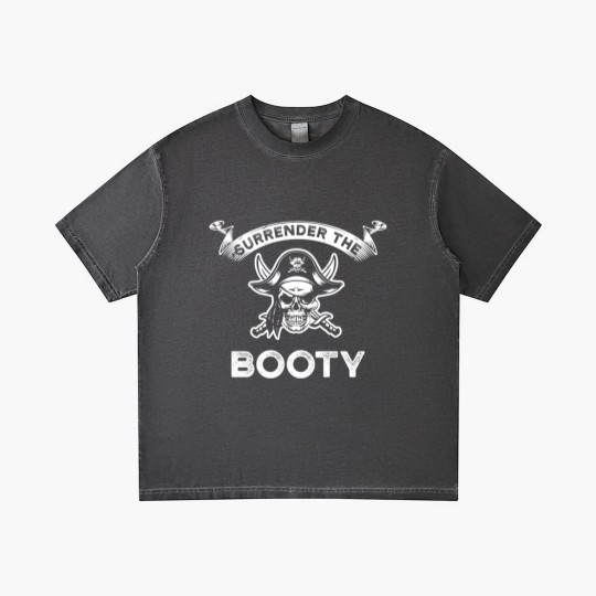 Discover Pirate - Surrender The Booty Gradient T Shirts