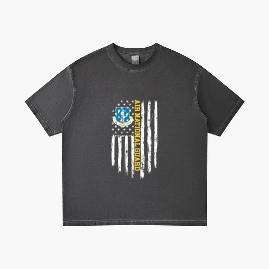 Discover Air National Guard American Flag Gift Gradient T Shirts Gradient T Shirts