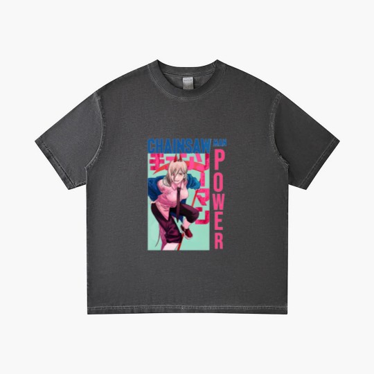Discover Chainsaw Power Gradient T Shirts