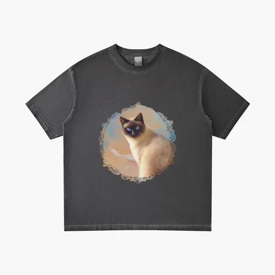 Discover Seal Point Siamese Cat - Siamese Cat - Gradient T Shirts