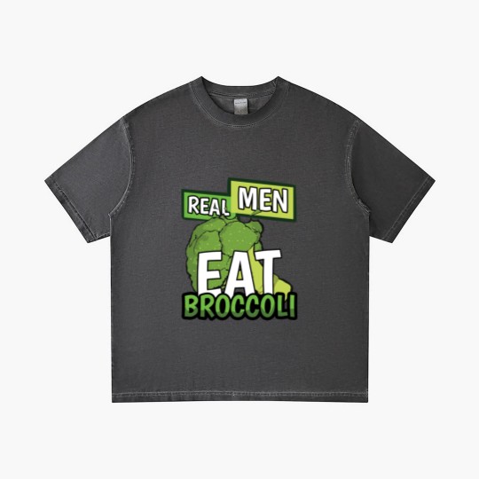 Discover Real Men Eat Broccoli - Men - Gradient T Shirts