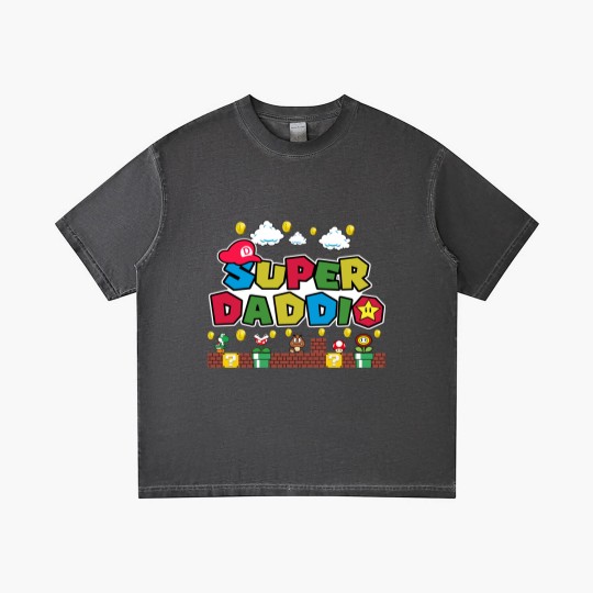Discover Super Daddio Gradient T Shirts - Funny Dad Gradient T Shirts, Father's Day Gradient T Shirts