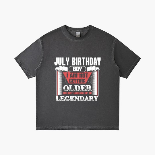 Discover July Birthday Kings Gift Idea Gradient T Shirts