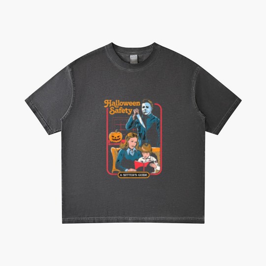 Discover Halloween Safety Gradient T Shirts