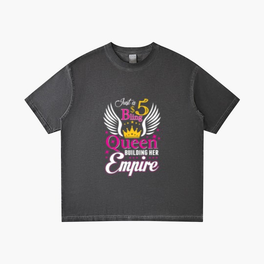 Discover 5 Bling Queen for women Ladies Paparazzi Gradient T Shirts