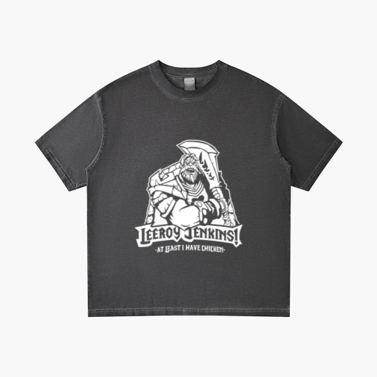 Discover Leeroy Jenkins! White - Warcraft - Gradient T Shirts