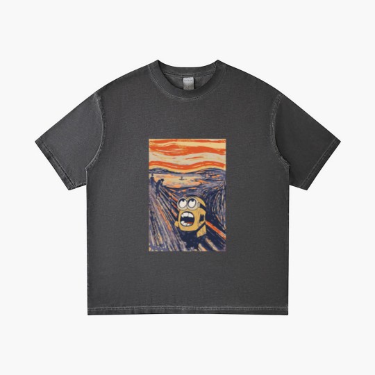 Discover the screaming minion edvard munch - Minions Parody - Gradient T Shirts