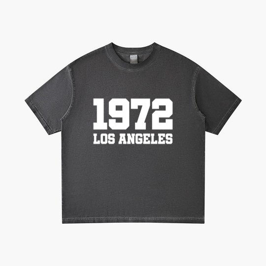 Discover 1972 Los Angeles - California - USA - West Coast Gradient T Shirts