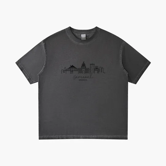 Discover Savannah Gradient T Shirts, Georgia Gradient T Shirts, Savannah GA Gradient T Shirts