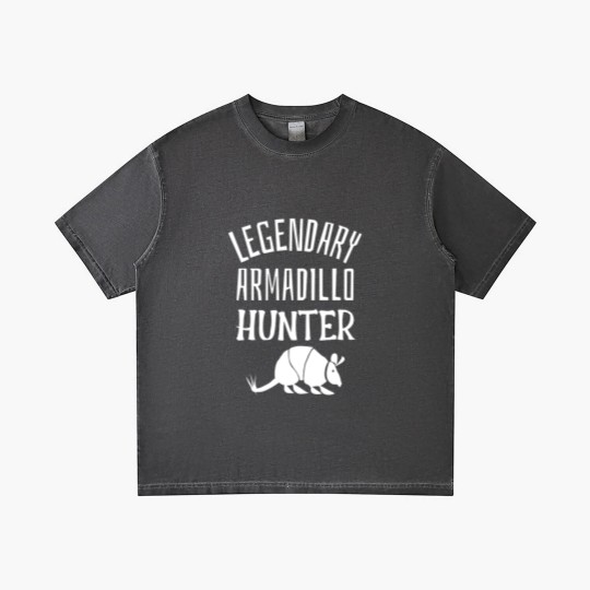 Discover LEGENDARY ARMADILLO HUNTER Funny Hunting Sarcastic Joke - Sarcastic Joke - Gradient T Shirts