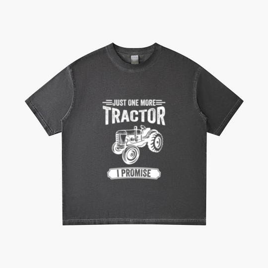 Discover Farmer Just One More Tractor I Promise Gift Gradient T Shirts