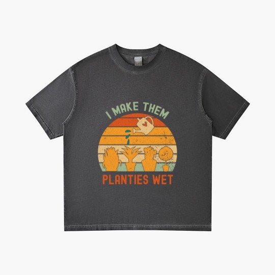 Discover I Make Them Planties Wet-gardening lover Gradient T Shirts