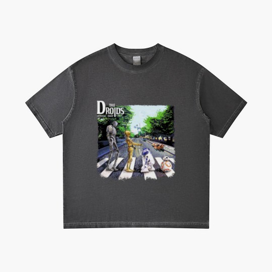 Discover Droids Abbey Road Movie Fan Famous Androids Gradient T Shirts