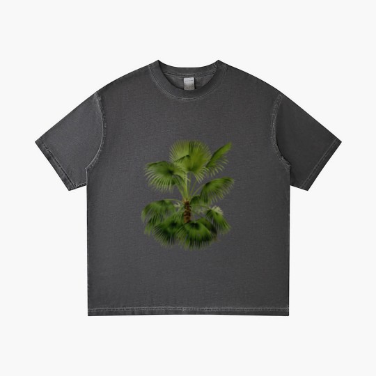 Discover Palm Tree Botanical Illustration Gradient T Shirts